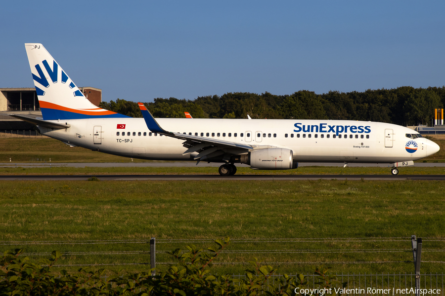 SunExpress Boeing 737-82R (TC-SPJ) | Photo 521221