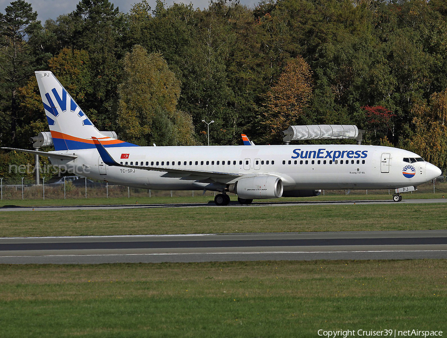 SunExpress Boeing 737-82R (TC-SPJ) | Photo 567083