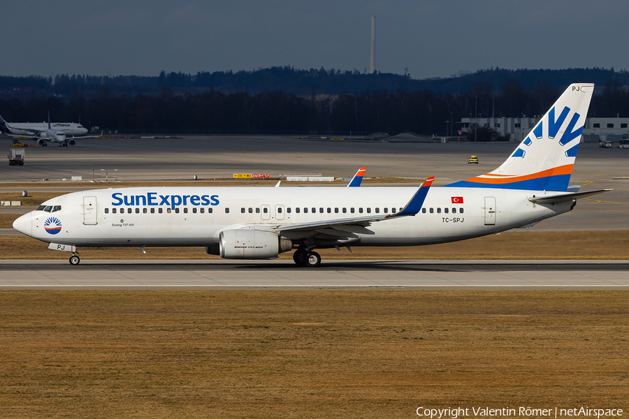 SunExpress Boeing 737-82R (TC-SPJ) | Photo 611569