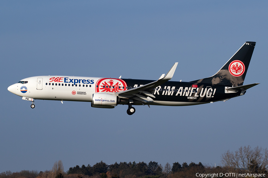 SunExpress Boeing 737-8MA (TC-SPM) | Photo 653994