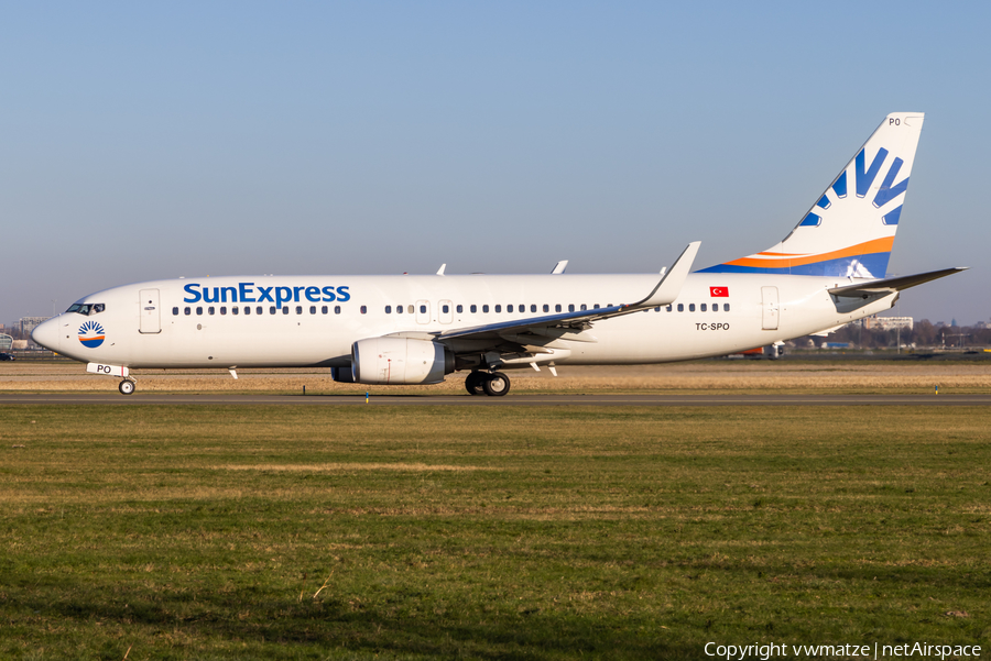 SunExpress Boeing 737-8MA (TC-SPO) | Photo 606027