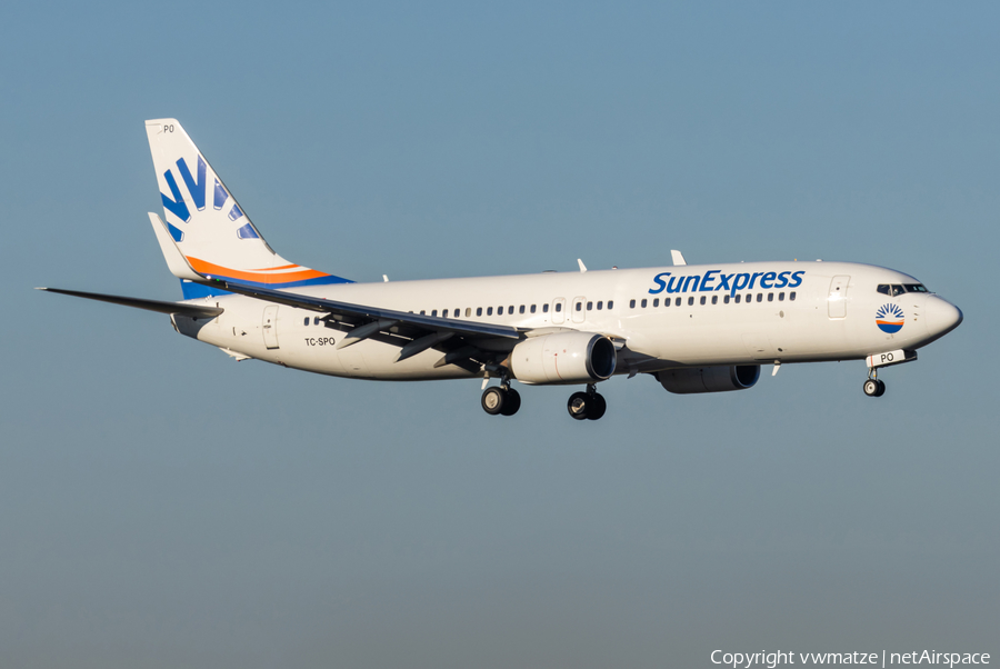 SunExpress Boeing 737-8MA (TC-SPO) | Photo 606062