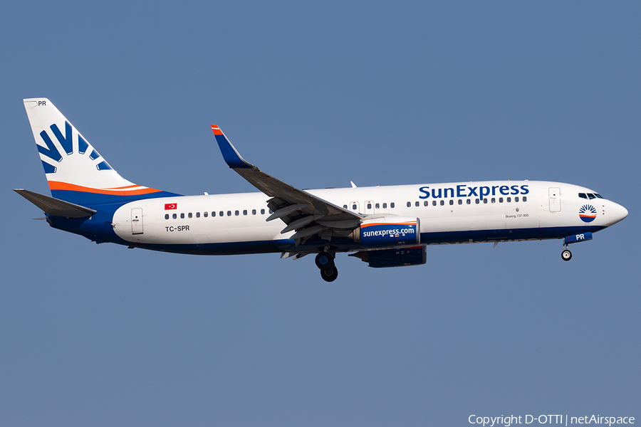 SunExpress Boeing 737-8JP (TC-SPR) | Photo 642533