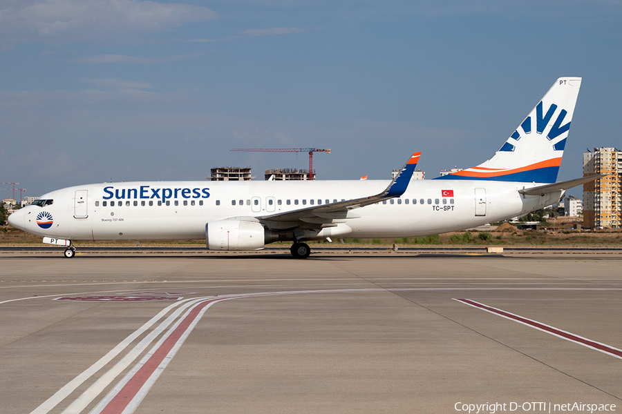 SunExpress Boeing 737-8U3 (TC-SPT) | Photo 601370