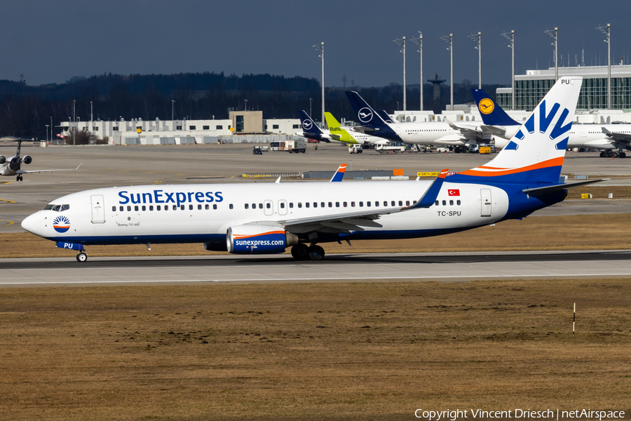 SunExpress Boeing 737-8U3 (TC-SPU) | Photo 648234