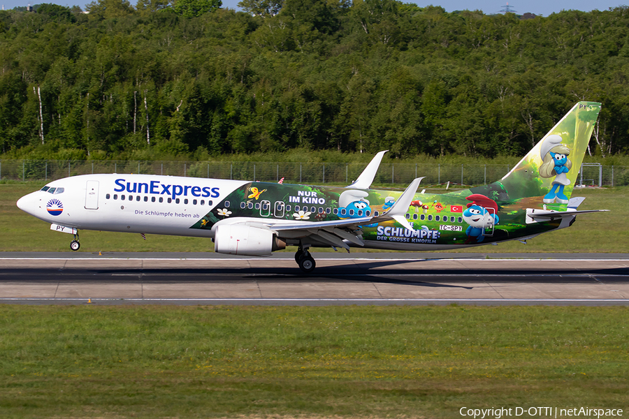 SunExpress Boeing 737-8EH (TC-SPY) | Photo 679833