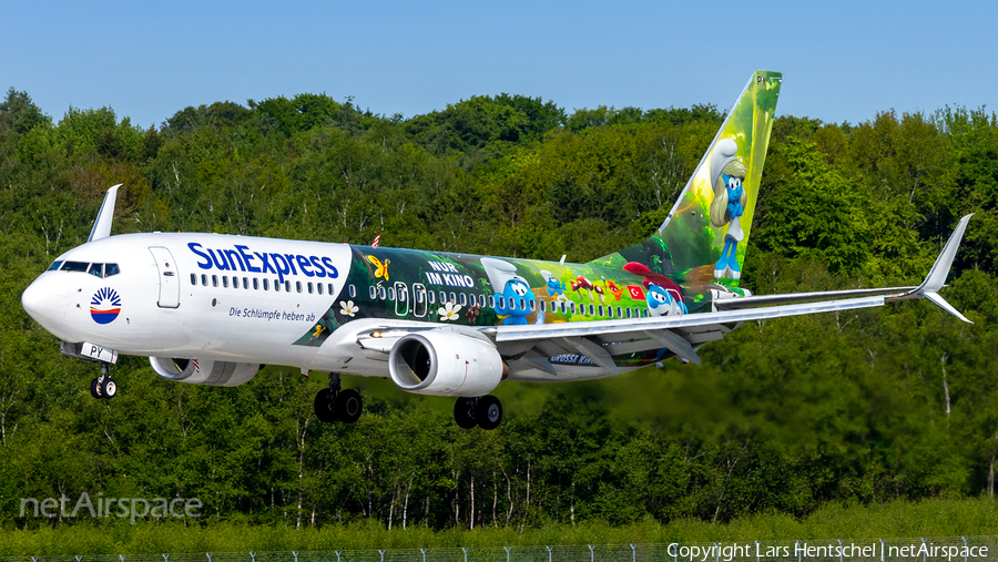SunExpress Boeing 737-8EH (TC-SPY) | Photo 679856