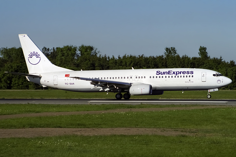 SunExpress Boeing 737-86N (TC-SUA) at  Hamburg - Fuhlsbuettel (Helmut Schmidt), Germany