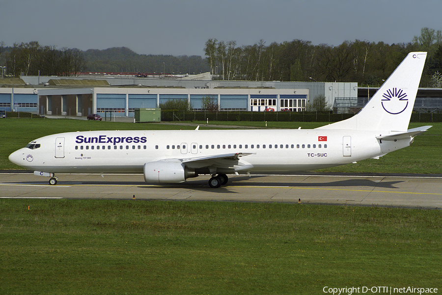 SunExpress Boeing 737-86N (TC-SUC) | Photo 462126