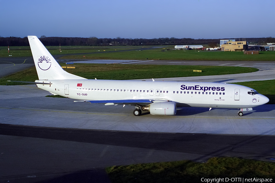 SunExpress Boeing 737-86N (TC-SUD) | Photo 539230