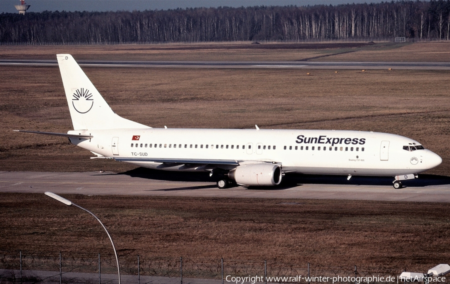 SunExpress Boeing 737-86N (TC-SUD) | Photo 447814