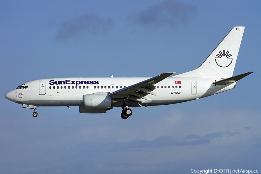 SunExpress Boeing 737-73S (TC-SUF) | Photo 568845