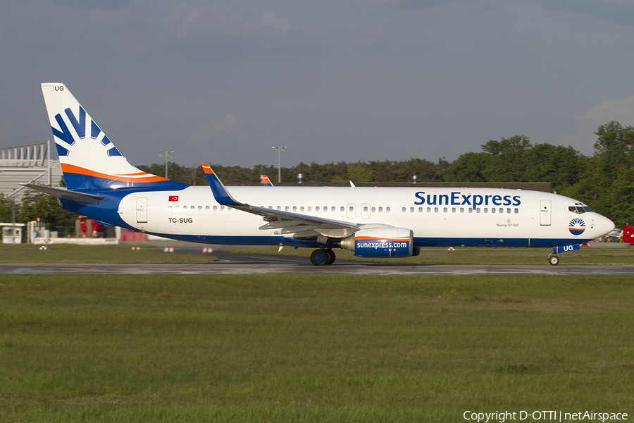 SunExpress Boeing 737-8CX (TC-SUG) | Photo 290484