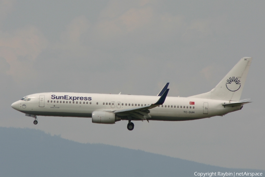 SunExpress Boeing 737-8CX (TC-SUH) | Photo 560857