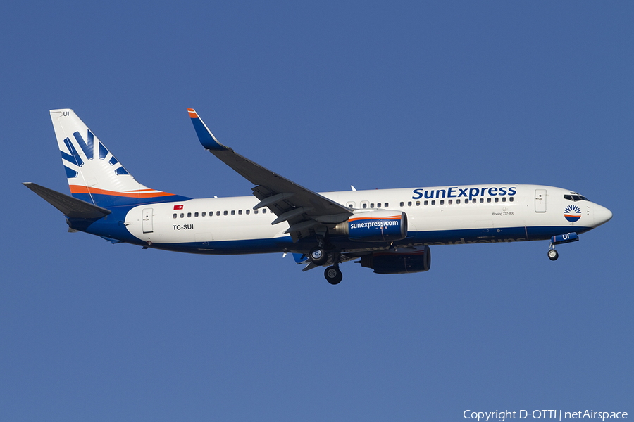SunExpress Boeing 737-8CX (TC-SUI) | Photo 392581