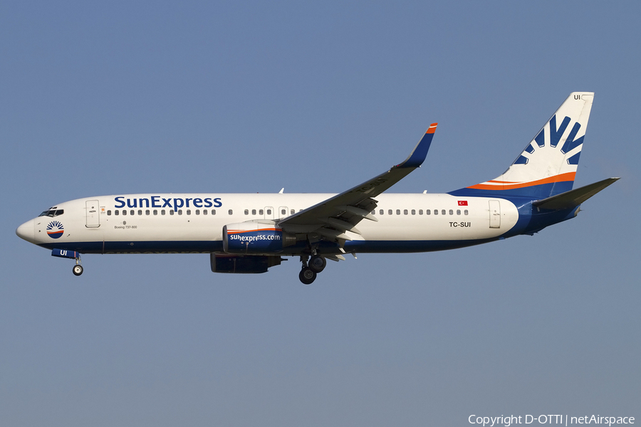 SunExpress Boeing 737-8CX (TC-SUI) | Photo 410979