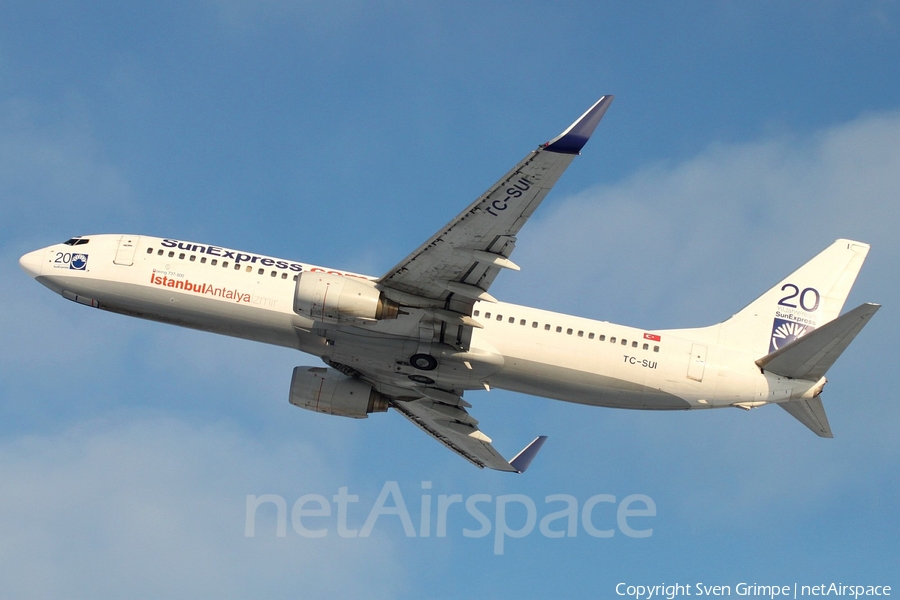 SunExpress Boeing 737-8CX (TC-SUI) | Photo 17418