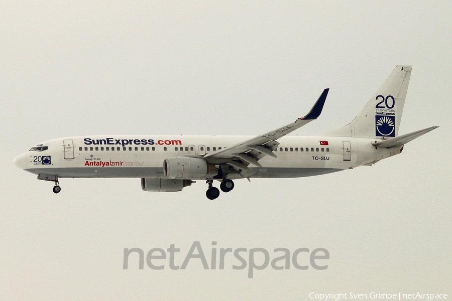 SunExpress Boeing 737-8CX (TC-SUJ) | Photo 35898