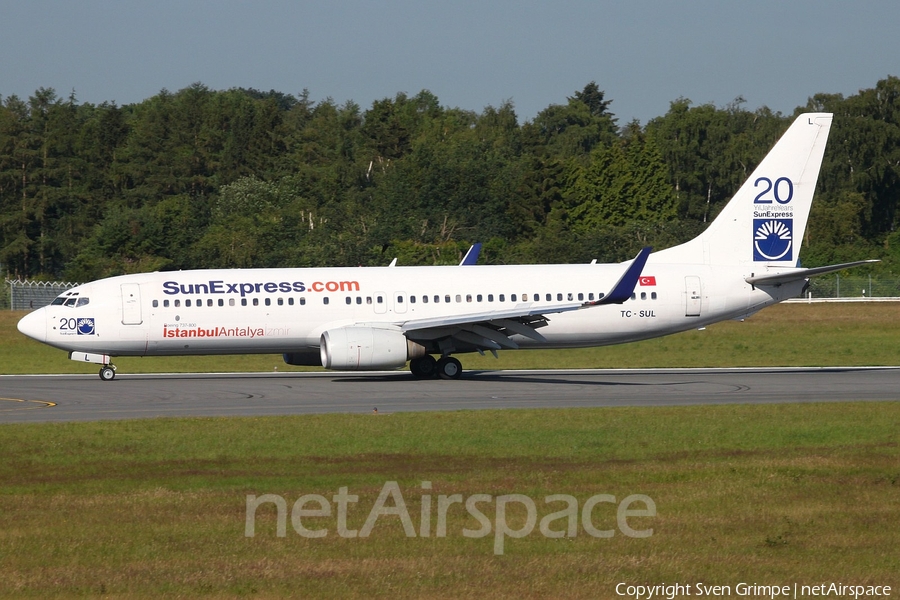SunExpress Boeing 737-85F (TC-SUL) | Photo 17655