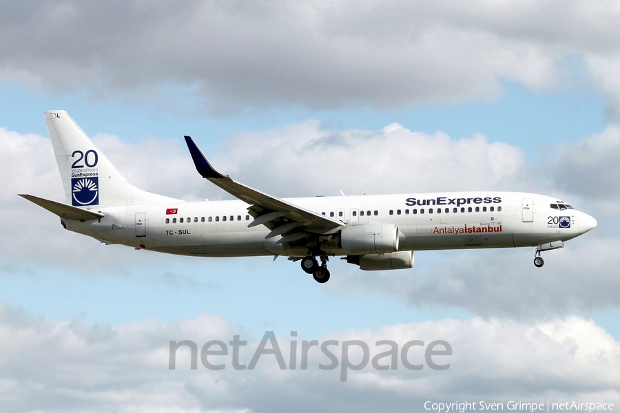 SunExpress Boeing 737-85F (TC-SUL) | Photo 36046