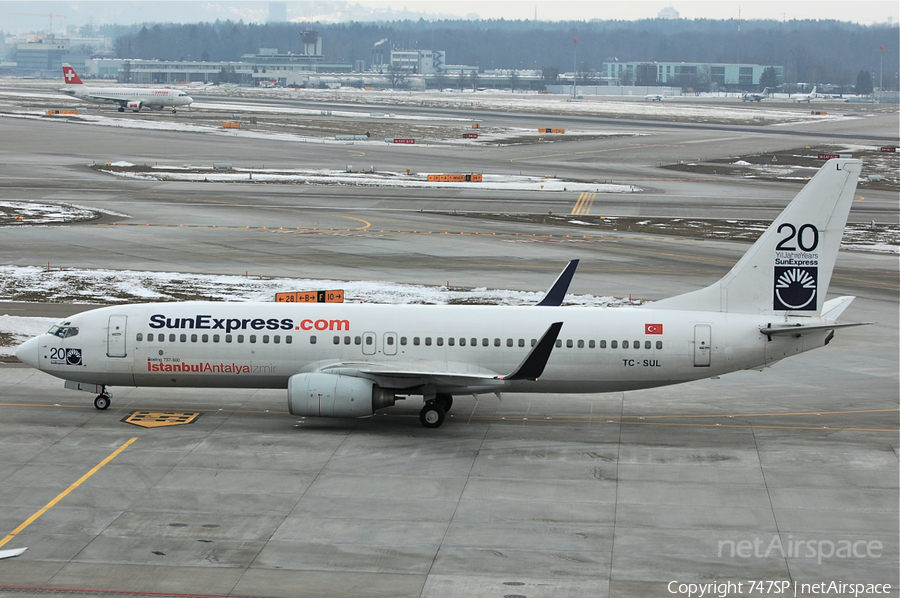 SunExpress Boeing 737-85F (TC-SUL) | Photo 59559
