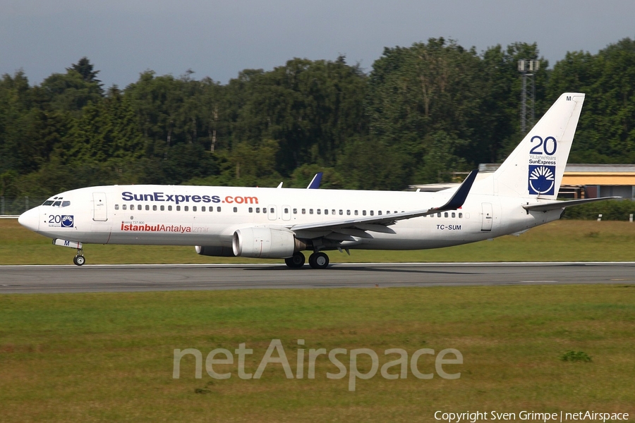 SunExpress Boeing 737-85F (TC-SUM) | Photo 17769
