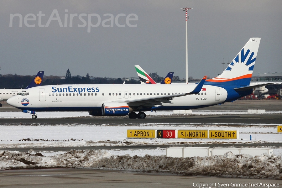 SunExpress Boeing 737-85F (TC-SUM) | Photo 22122