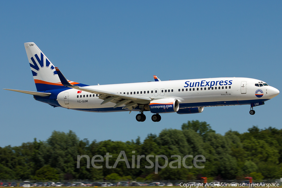 SunExpress Boeing 737-85F (TC-SUM) | Photo 29416