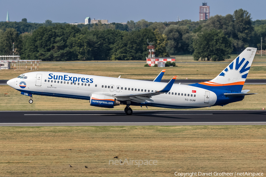 SunExpress Boeing 737-85F (TC-SUM) | Photo 85546