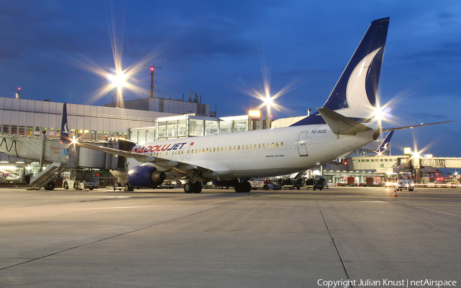 AnadoluJet Boeing 737-86Q (TC-SUO) | Photo 76114