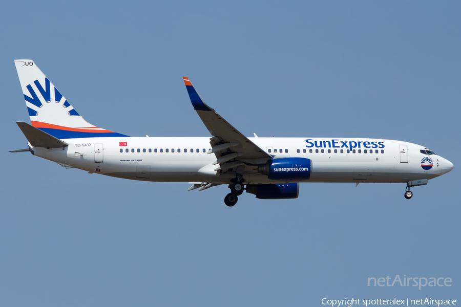 SunExpress Boeing 737-86Q (TC-SUO) | Photo 103594