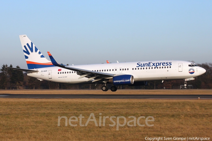SunExpress Boeing 737-86Q (TC-SUO) | Photo 142378