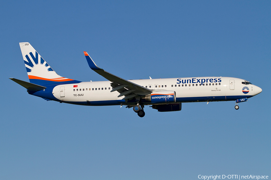 SunExpress Boeing 737-86Q (TC-SUU) | Photo 358329