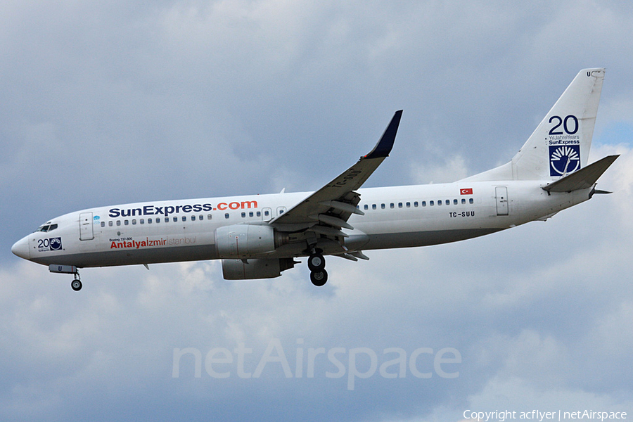 SunExpress Boeing 737-86Q (TC-SUU) | Photo 167333