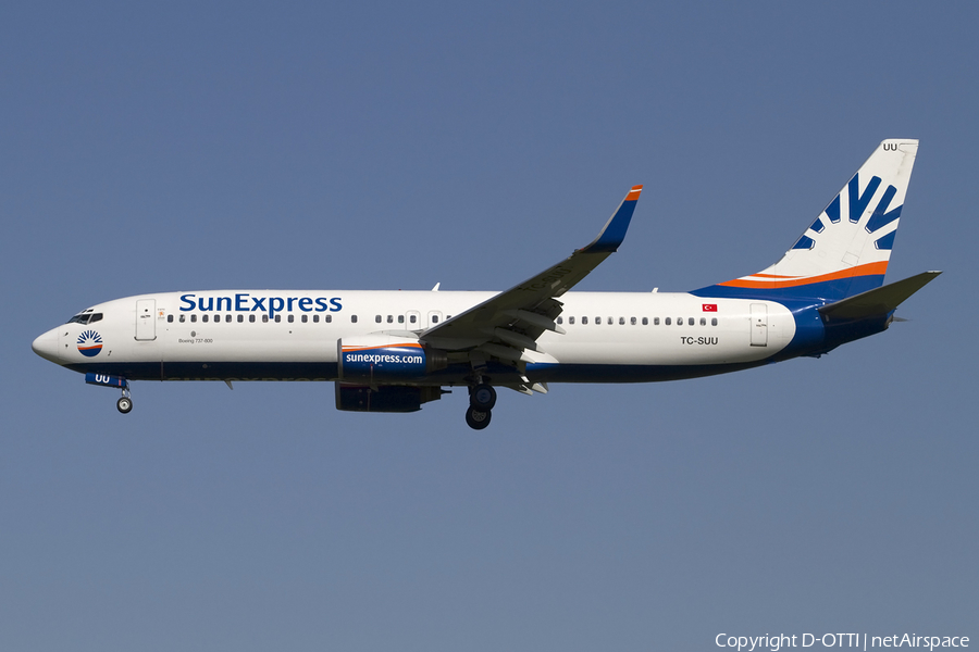 SunExpress Boeing 737-86Q (TC-SUU) | Photo 408197