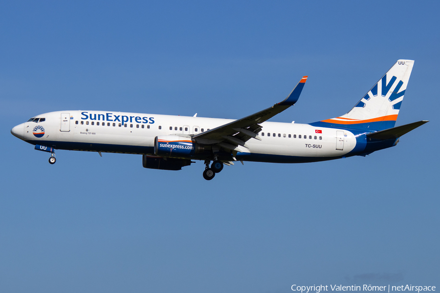 SunExpress Boeing 737-86Q (TC-SUU) | Photo 507287