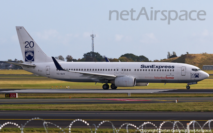 SunExpress Boeing 737-86N (TC-SUV) | Photo 12927