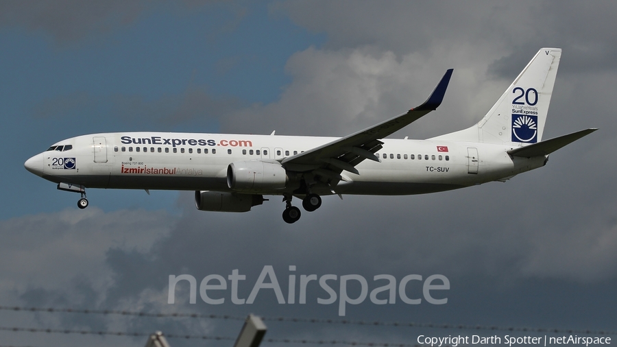 SunExpress Boeing 737-86N (TC-SUV) | Photo 222435