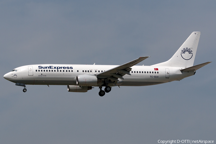 SunExpress Boeing 737-86N (TC-SUV) | Photo 201957