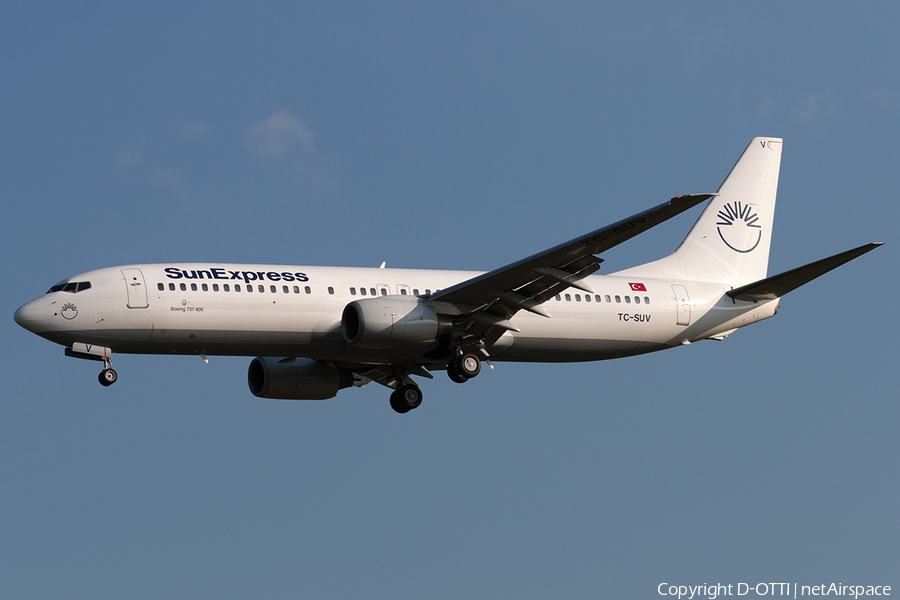 SunExpress Boeing 737-86N (TC-SUV) | Photo 200319