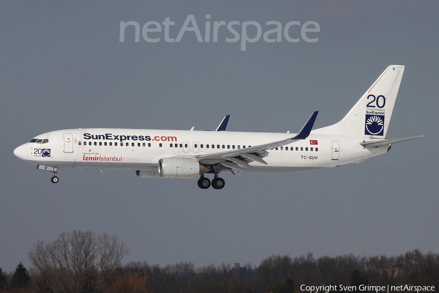 SunExpress Boeing 737-86N (TC-SUV) | Photo 22167