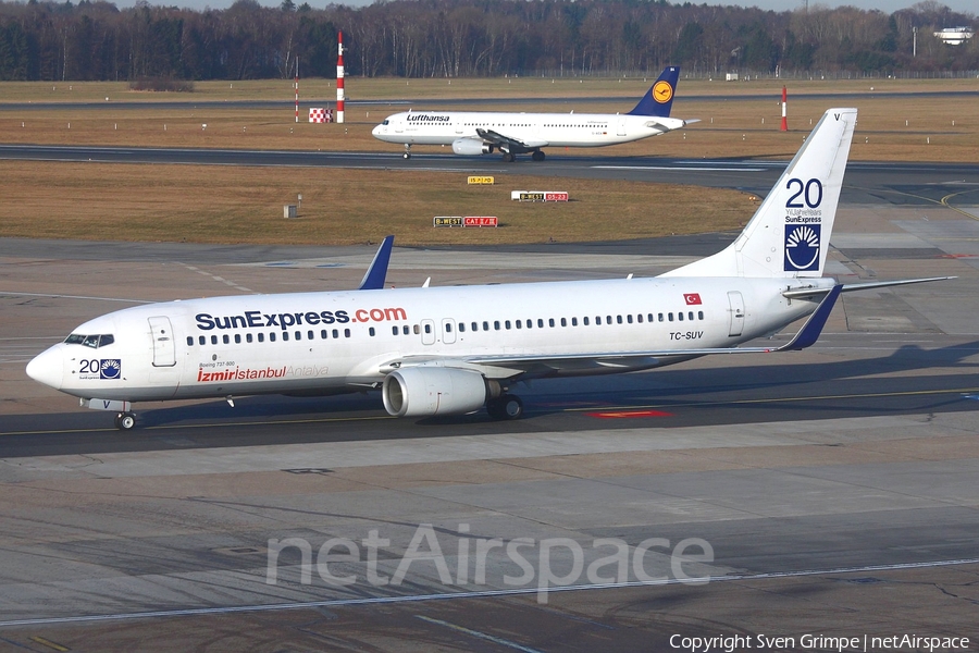 SunExpress Boeing 737-86N (TC-SUV) | Photo 40426
