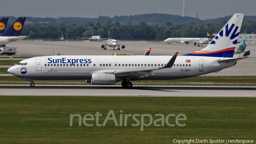 SunExpress Boeing 737-86N (TC-SUV) | Photo 230056
