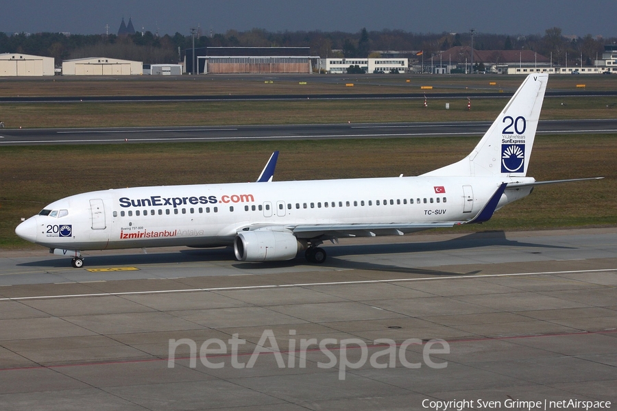 SunExpress Boeing 737-86N (TC-SUV) | Photo 44255