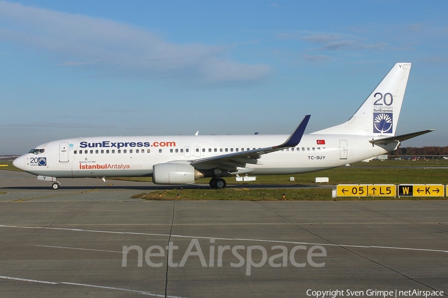 SunExpress Boeing 737-86N (TC-SUY) | Photo 17460