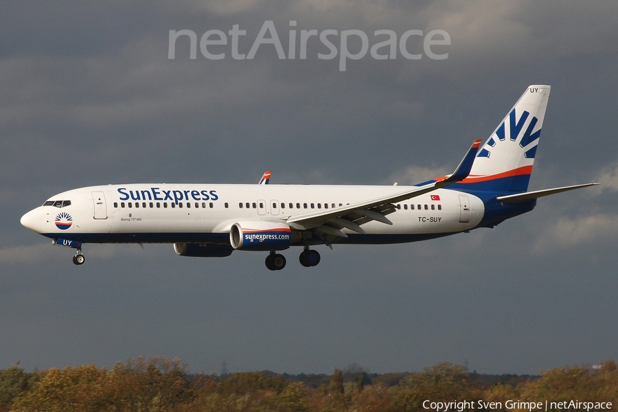SunExpress Boeing 737-86N (TC-SUY) | Photo 33599