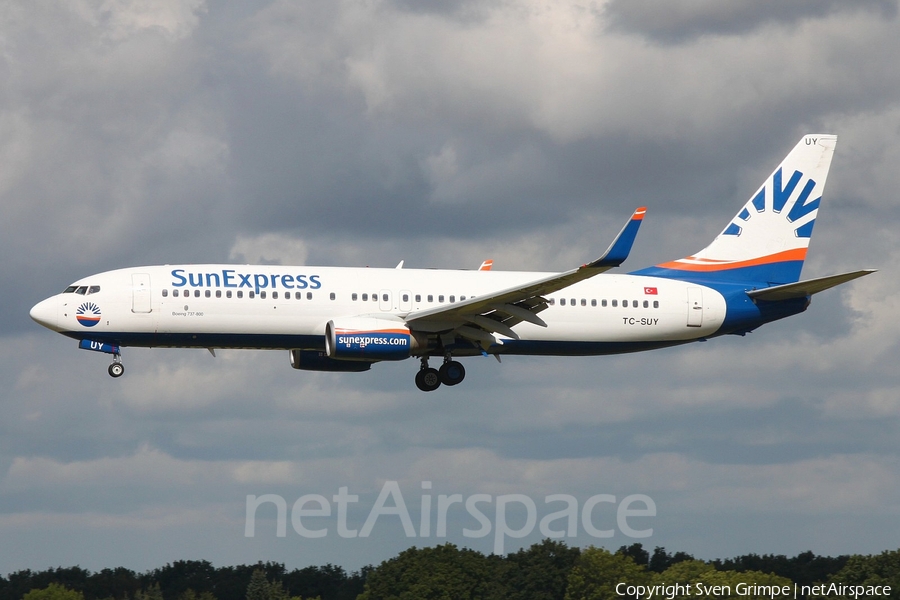 SunExpress Boeing 737-86N (TC-SUY) | Photo 54862