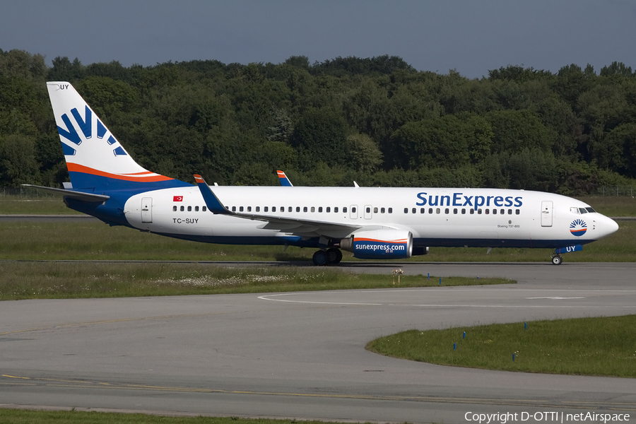 SunExpress Boeing 737-86N (TC-SUY) | Photo 409264