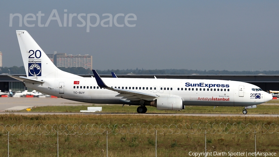 SunExpress Boeing 737-86N (TC-SUY) | Photo 171916
