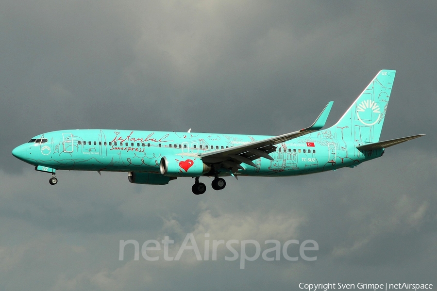 SunExpress Boeing 737-8HX (TC-SUZ) | Photo 12009